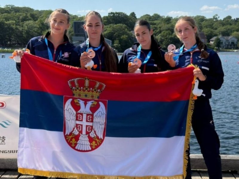 BRAVO, DEVOJKE! Srpske juniorke osvojile bronzu na Svetskom prvenstvu u sprint kajaku!