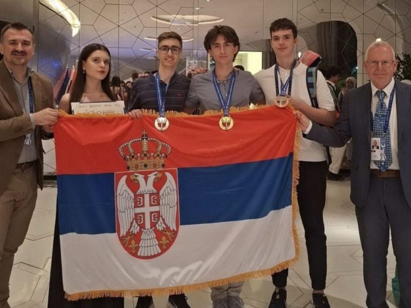 SRBIJA IMA ČIME DA SE PONOSI: Naši učenici osvojili 3 medalje na Međunarodnoj hemijskoj olimpijadi u Uzbekistanu!