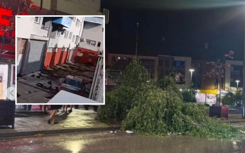 U SMEDEREVU KAO POSLE APOKALIPSE: Grad pod vodom posle oluje, pao krov zgrade, oštećeni automobili! (VIDEO)