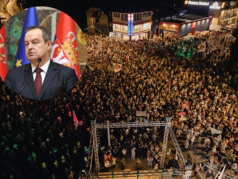 DAČIĆ PROZVAO STUDENTE NAKON PROTESTA U VALJEVU: „Čitanje imena policajaca je nastavak brutalne kampanje protiv policije!“