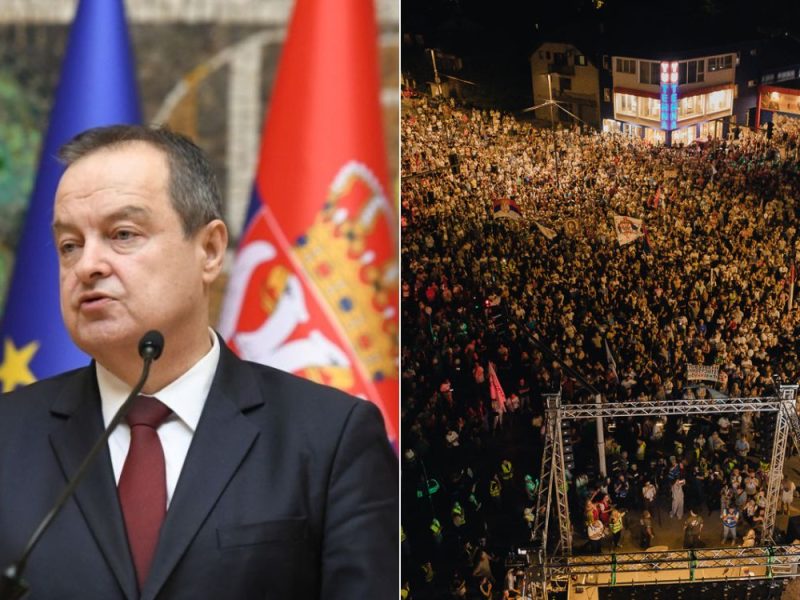 DAČIĆ PROZVAO STUDENTE NAKON PROTESTA U VALJEVU: „Čitanje imena policajaca je nastavak brutalne kampanje protiv policije!“