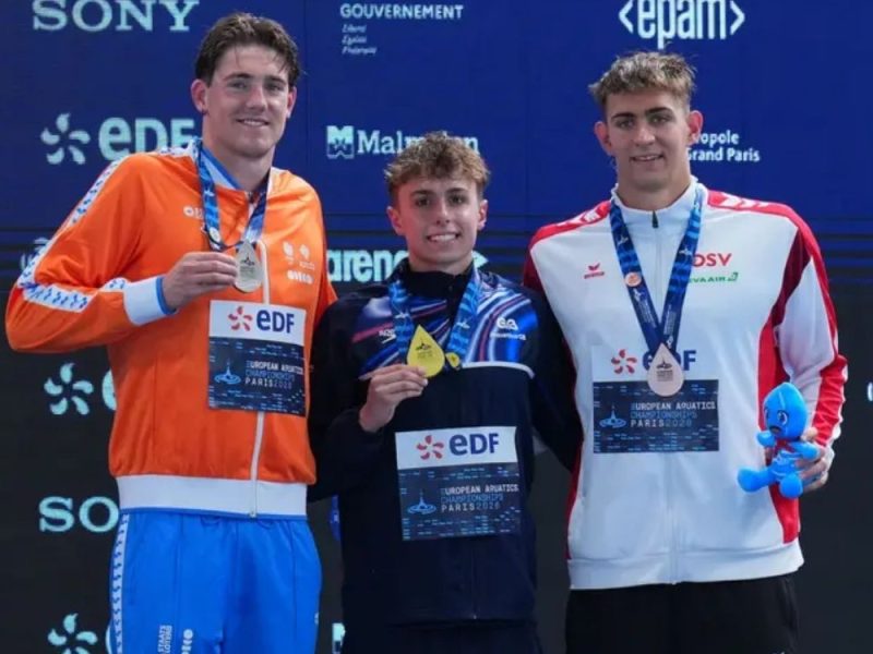 SRPSKA KRV, A AUSTRIJSKA MEDALJA: Luka osvojio bronzu u plivanju na Evropskom prvenstvu u Parizu!