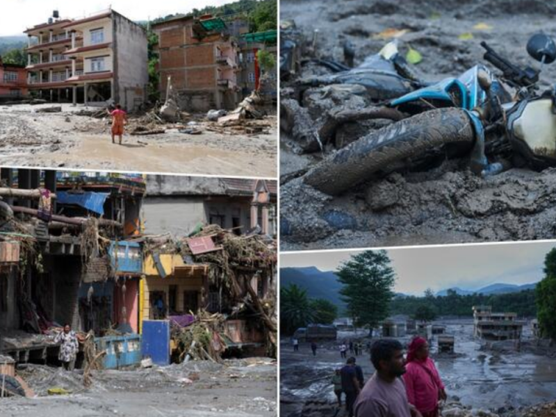 DIREKTOR OSNOVNE ŠKOLE U NEPALU SPASAO 900 UČENIKA: Petnaest minuta pre potopa škole evakuisao sve! (VIDEO)