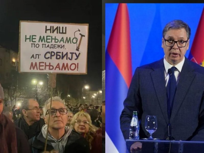 NIŠKI STUDENTI REAGOVALI NA NAJAVU SKUPA: Tvrde da se posle otkazivanja u Novom Sadu „politička predstava“ seli u njihov grad!