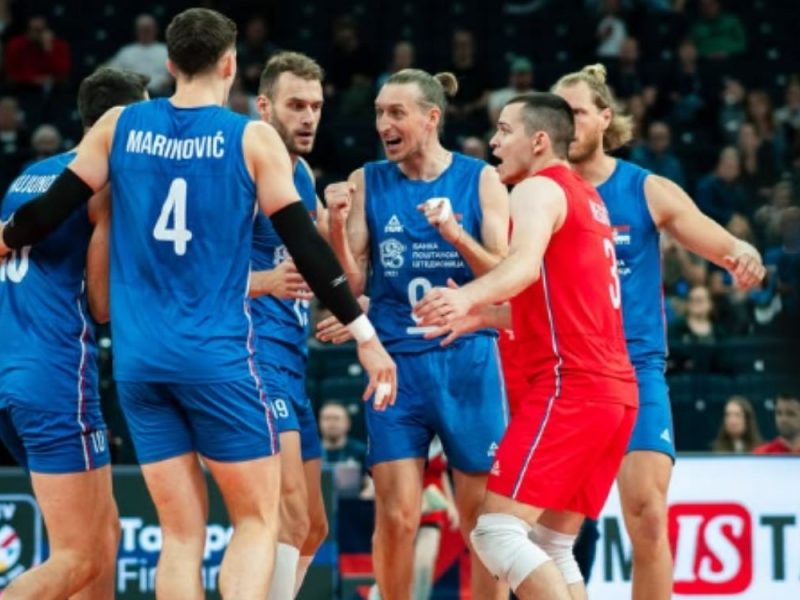 HEROJSKA POBEDA SRBIJE POSLE LUDOG PREOKRETA: Naši odbojkaši gubili 0:2, pa srušili Dansku za osminu finala Evropskog prvenstva! (VIDEO)