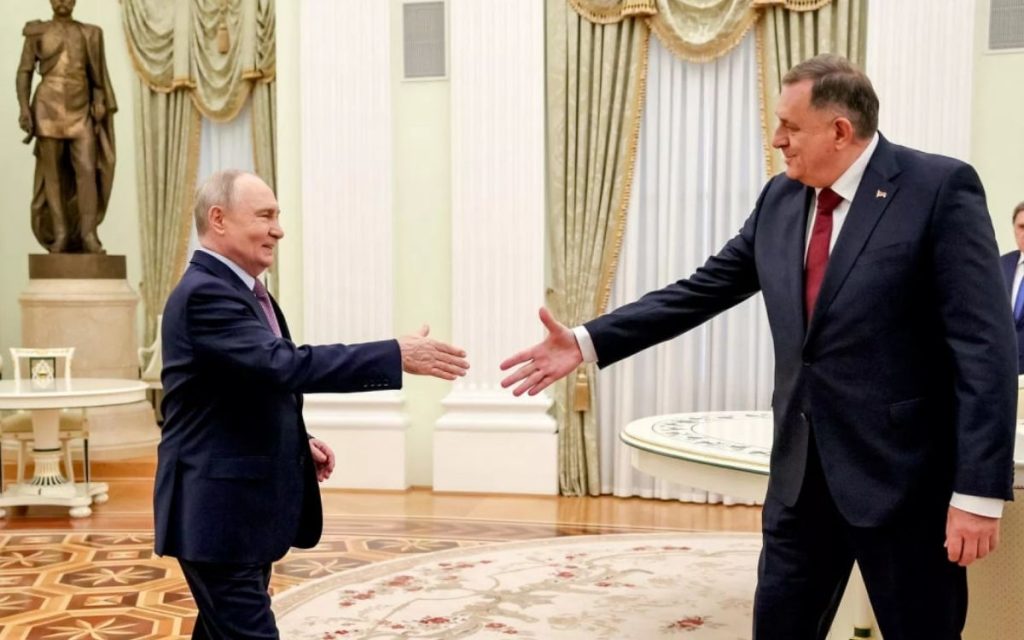 DODIK POSLE SASTANKA SA PUTINOM U MOSKVI: „Nema sankcija Rusiji, neće biti uvođenja viza za ruske državljane u BiH!“