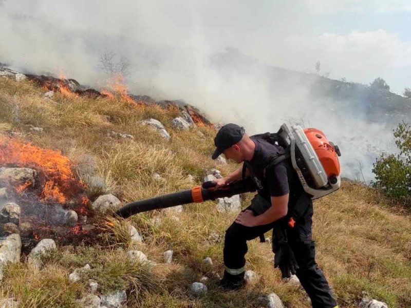 SRBIJA I DALJE GORI: Aktivna 44 požara, vatru na Suvoj planini gasi i ruski Iljušin!