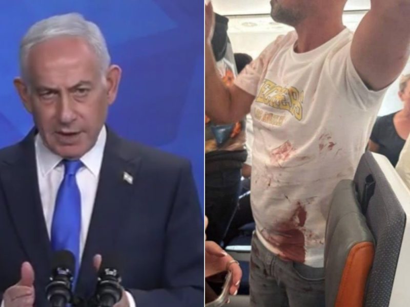„IZBO JE DRUGOG PILOTA I POKUŠAO DA SRUŠI AVION“: Netanjahu otkrio nove detalje drame na letu za Tel Aviv! (VIDEO)