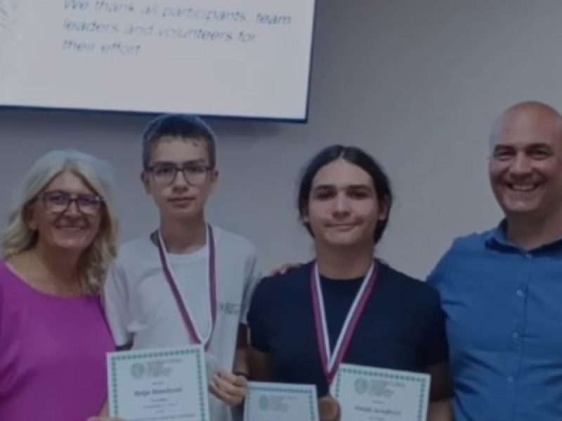 TRI MEDALJE ZA VALJEVSKU GIMNAZIJU: Vanja i Relja briljirali na Internacionalnoj juniorskoj geografskoj olimpijadi