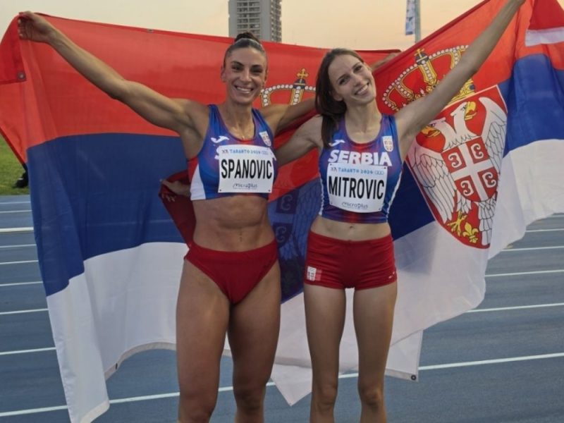 DUPLO SLAVLJE ZA SRBIJU: Ivana Španović osvojila srebro, a Aleksandrija Mitrović bronzu u troskoku!