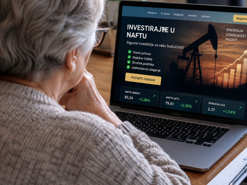 HRVATICA (77) PREVARENA PREKO INTERNETA: Poverovala u „ulaganje u naftu“, slala novac mesecima, pa ostala bez 200.000 evra!