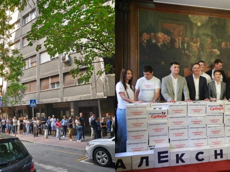 NEKI MUKU MUČE SA BIROKRATIJOM, A NEKI TAJ PROBLEM NEMAJU: SNS predao potpise RIK-u, studenti i opozicija se muče sa notarima!