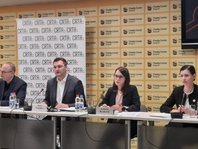 CRTA ODBILA POZIV RTS-a NA DEBATU: „Mi se ne borimo da osvojimo vlast, mi smo posmatrači, to bi i javni servis trebalo da zna!“
