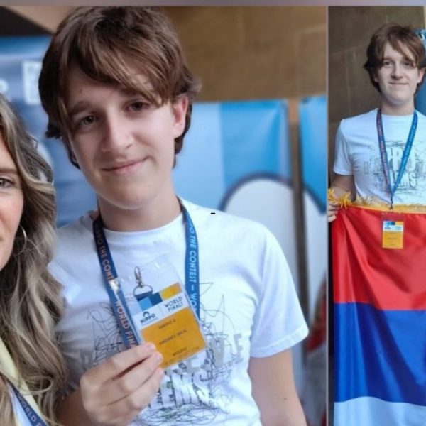 SRBIJA IMA NAJBOLJEG “ENGLEZA” NA SVETU! Andrej Jelić osvojio zlato na prestižnom takmičenju iz engleskog jezika!