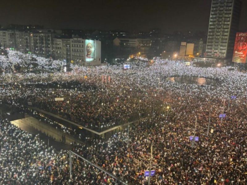 „NEKA PEVA OVA SLAVIJA, NEK SE KOLO ZAIGRA“: Studenti pozvali građane da i večeras proslave pobedu na izborima!
