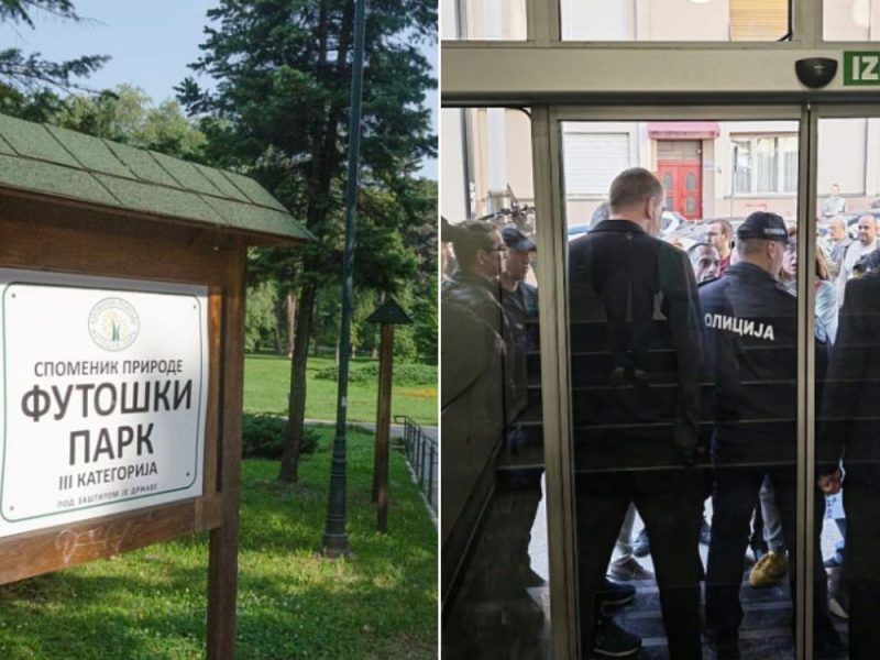 VLAST POD ZAŠTITOM POLICIJE RASPRODAJE NOVI SAD: Zemljište kod Futoškog parka dali tajkunu za 870 miliona dinara! (VIDEO)