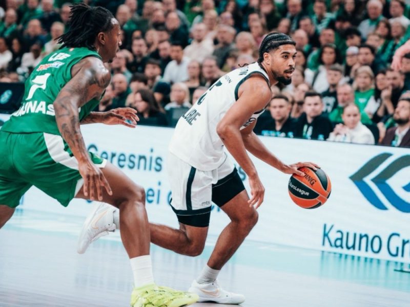 PARTIZAN PAO U LITVANIJI: Crno-beli se junački vratili iz ponora, ali je Žalgiris zadržao prednost i upisao trijumf! (VIDEO)