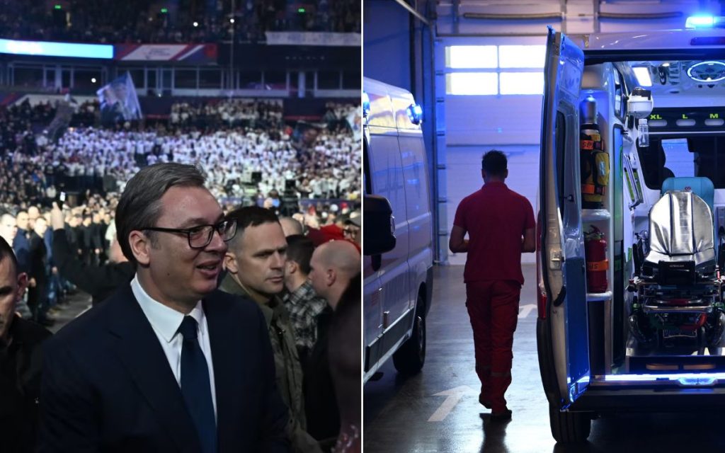 „KO NE ODE, SLEDI MU PREMEŠTAJ“: Režim ucenjuje lekare i vozače beogradske Hitne pomoći pred predizborni skup SNS u Areni!