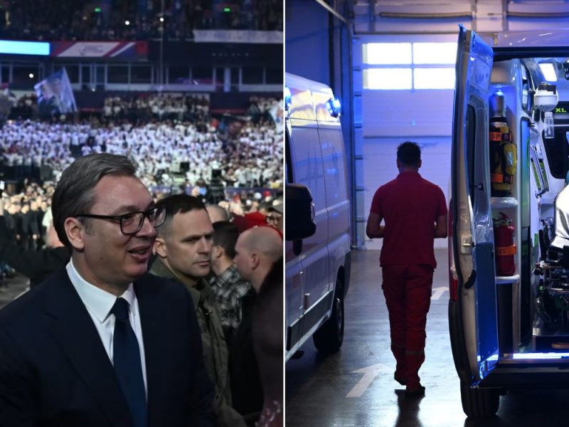 „KO NE ODE, SLEDI MU PREMEŠTAJ“: Režim ucenjuje lekare i vozače beogradske Hitne pomoći pred predizborni skup SNS u Areni!
