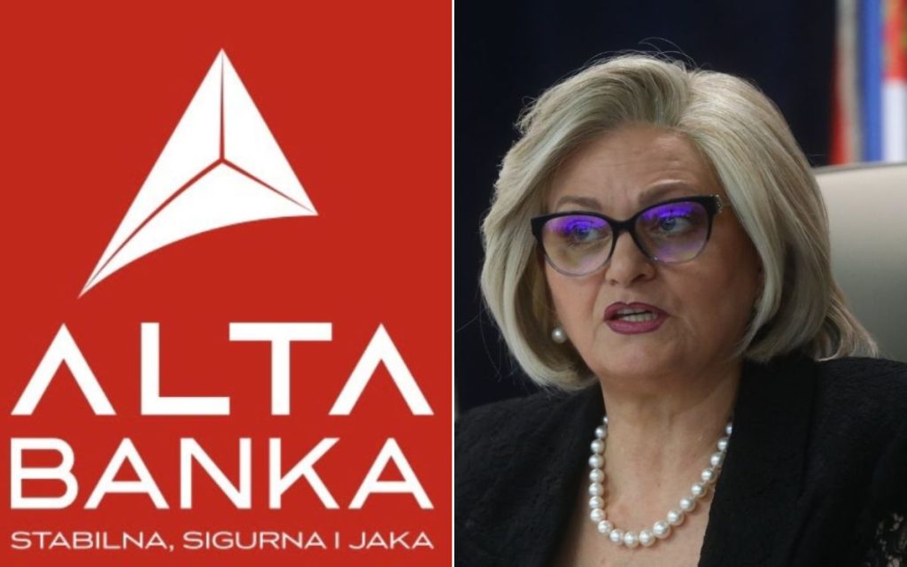 NOVA AFERA U NARODNOJ BANCI: Jorgovanka Tabaković omogućila Alta banci da spakuje 50 miliona evra u devizama i pošalje ih na račune u inostranstvo!