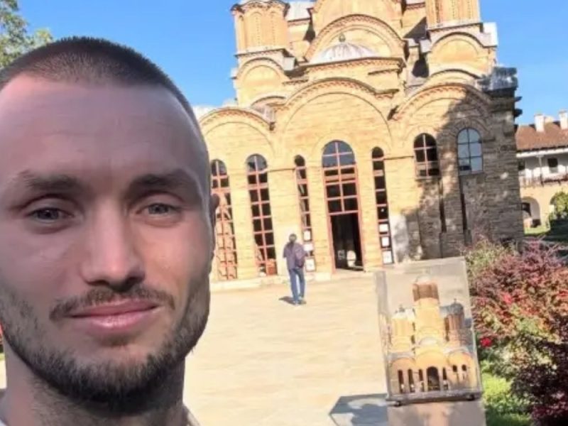 NIJE ZABORAVIO SVOJE KORENE: Kalajdžić doneo bod protiv tzv. Kosova, pa iz manastira Gračanice poslao moćnu poruku! (VIDEO)