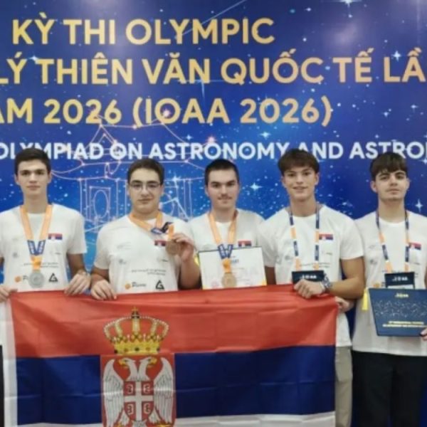 MOMCI, VI STE PONOS SRBIJE! Naši učenici osvojili 3 medalje na Olimpijadi iz astronomije i astrofizike!