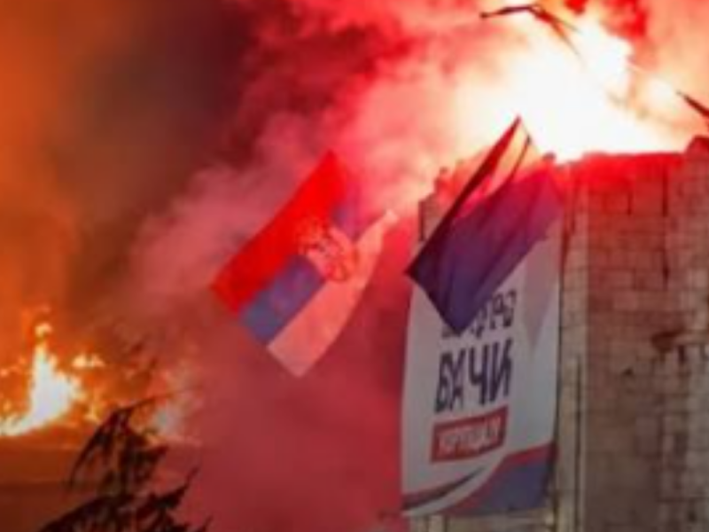 POSLE SNS BAKLJADE – NIŠKA POLICIJA ĆUTI: Tvrđava gorela, na bedemu ostala garež – odgovora nadležnih nema!