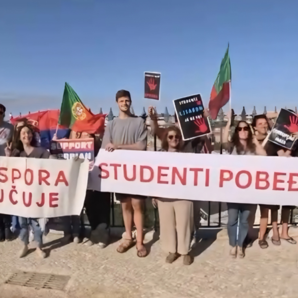 DIJASPORA UZ STUDENTE: Najavili skup podrške 18.oktobra u Lisabonu – pa poručili: „Ovo je naša Slavija“!
