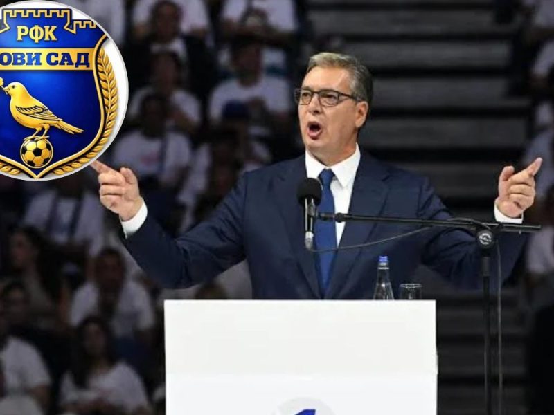 FUDBALERI U SLUŽBI SNS KAMPANJE: Novosadski klub podržao Vučića i pozvao na stranački miting – građani poručili „Da Bog da se ponovo ugasili“!