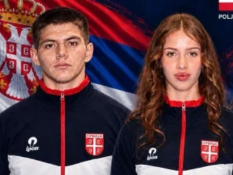 SRPSKI KARATISTI MEĐU NAJBOLJIMA NA SVETU: Matea i Sergej predstavljaju našu zemlju na velikom takmičenju u Poljskoj!