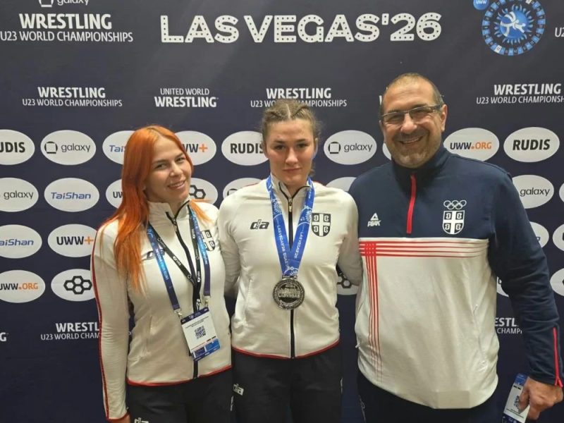 NAŠA RVAČICA OSVOJILA SREBRO U LAS VEGASU: Evelin ispisala istoriju ženskog rvanja u Srbiji!