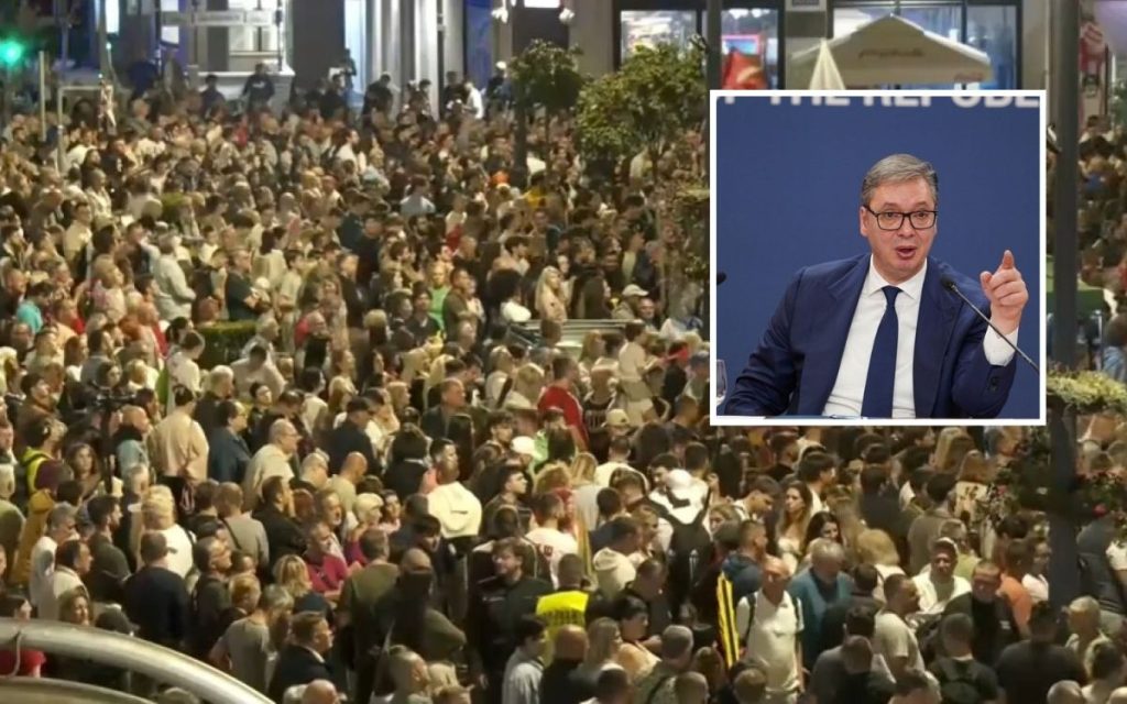 STUDENTI OKUPILI VIŠE LJUDI U NIŠU NEGO VUČIĆ U BEOGRADU: Arhiv javnih skupova izneo podatak koliko je bilo prisutnih juče u Nišu! (VIDEO)