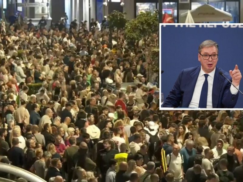 STUDENTI OKUPILI VIŠE LJUDI U NIŠU NEGO VUČIĆ U BEOGRADU: Arhiv javnih skupova izneo podatak koliko je bilo prisutnih juče u Nišu! (VIDEO)