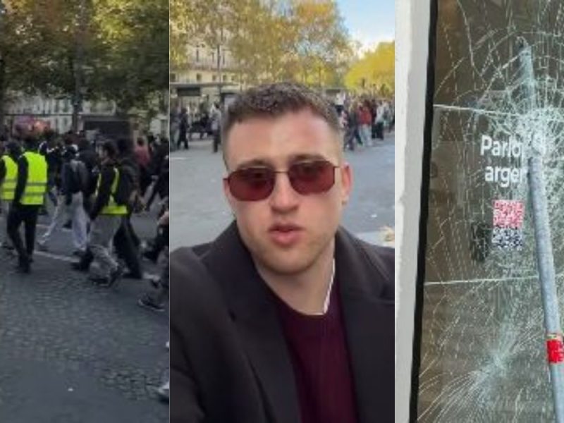 „U PARIZU OPSADNO STANJE“: Srpski influenser u centru masovnih demonstracija u Francuskoj, radnje pokradene, a haos svuda na ulicama! (VIDEO)