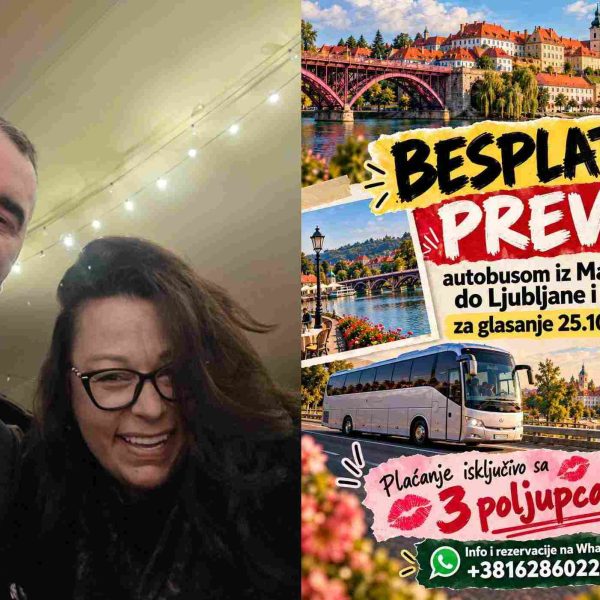 KAD PRORADI SRPSKI INAT U SLOVENIJI! Nisu im otvorili biračka mesta, pa su Bojan i prijatelji organizovali besplatan prevoz za sve glasače do Ljubljane!