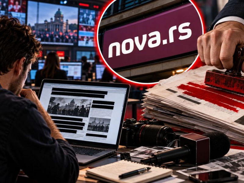 KO SE NE SLAŽE, MORA DA ODE: Novi urednik Nove.rs poručio redakciji da napusti firmu, novinari odbili saradnju!